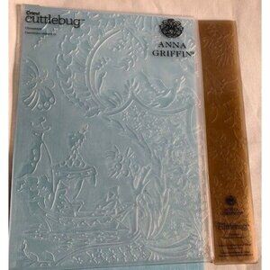 Anna Griffin Cuttlebug Chinoiserie Embossing Folder Set Quirky Crafting Delight